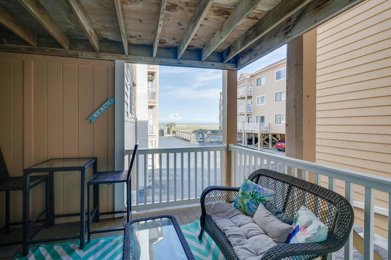Oceanfront Carolina Beach Condo With Pool And Views! Exterior photo