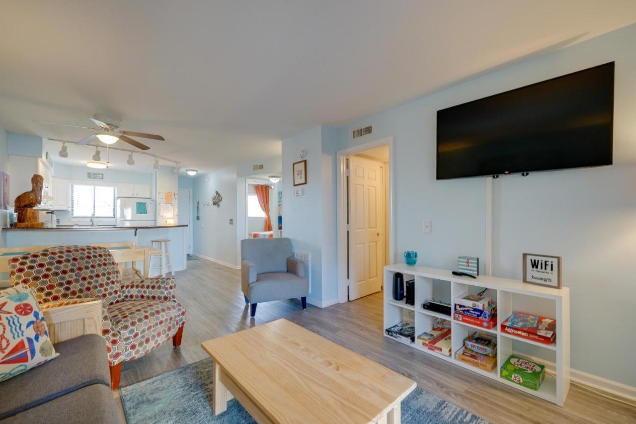 Oceanfront Carolina Beach Condo With Pool And Views! Exterior photo
