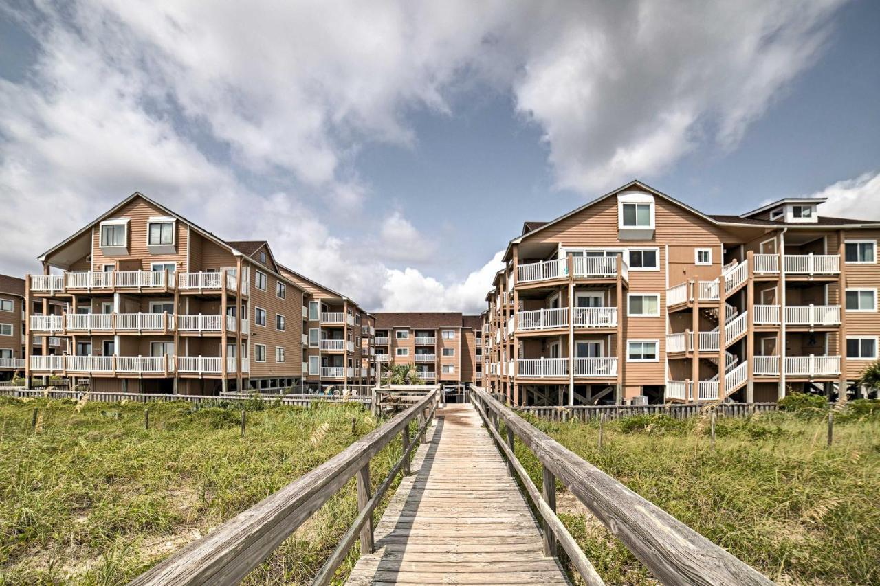 Oceanfront Carolina Beach Condo With Pool And Views! Exterior photo